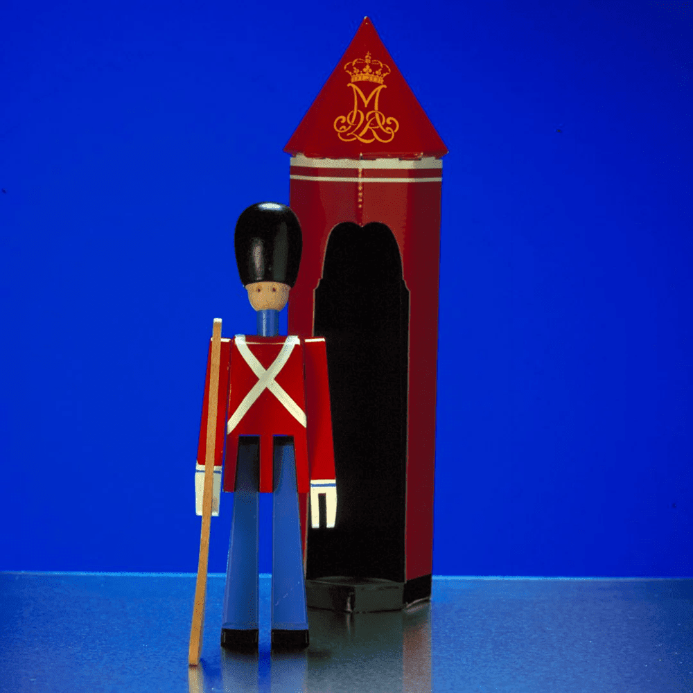 Sentry Box for Guardsman Figurine Wooden Animals Kay Bojesen