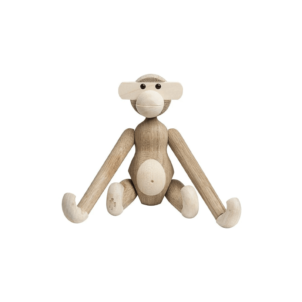 Monkey Figurine Wooden Animals Kay Bojesen Small Oak/Maple