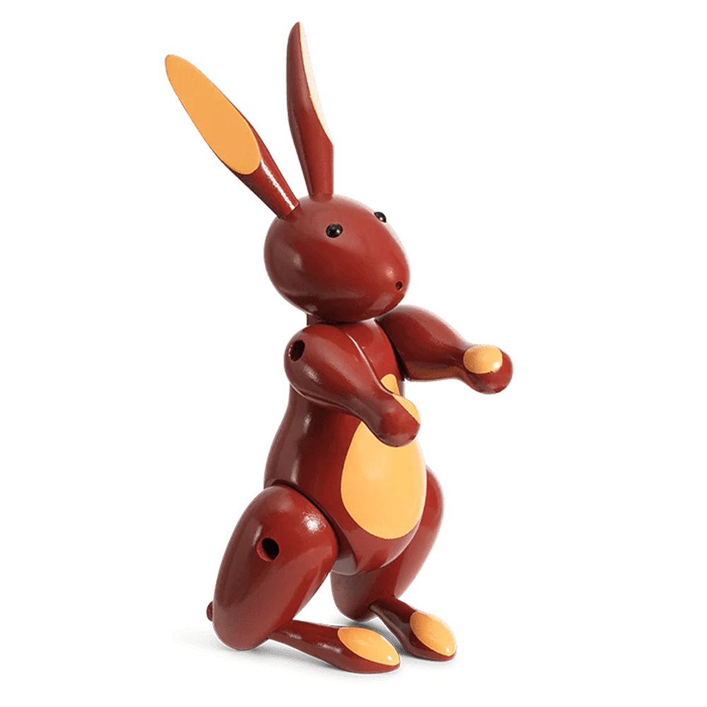 Rabbit Figurine Wooden Animals Kay Bojesen