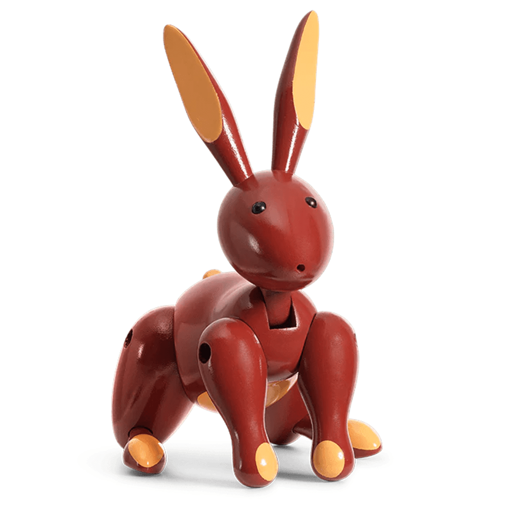 Rabbit Figurine Wooden Animals Kay Bojesen