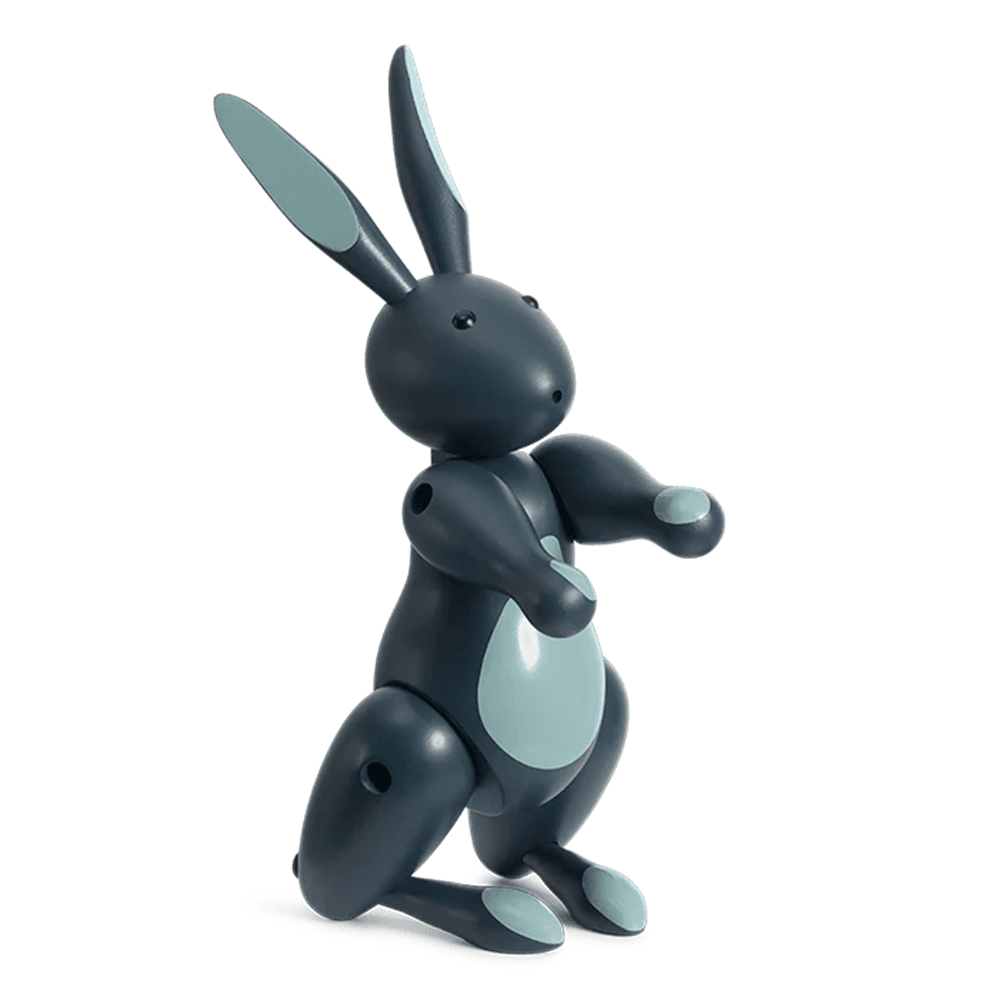 Rabbit Figurine Wooden Animals Kay Bojesen