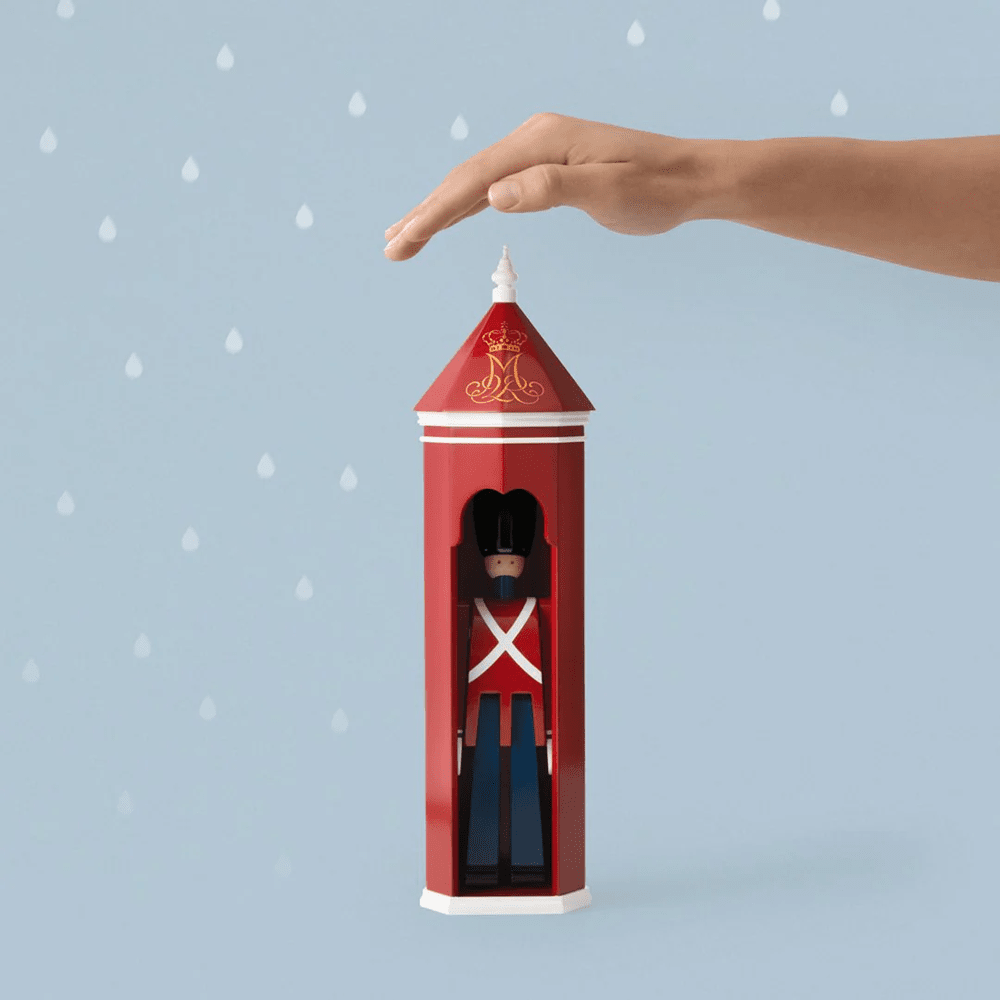 Sentry Box for Guardsman Figurine Wooden Animals Kay Bojesen