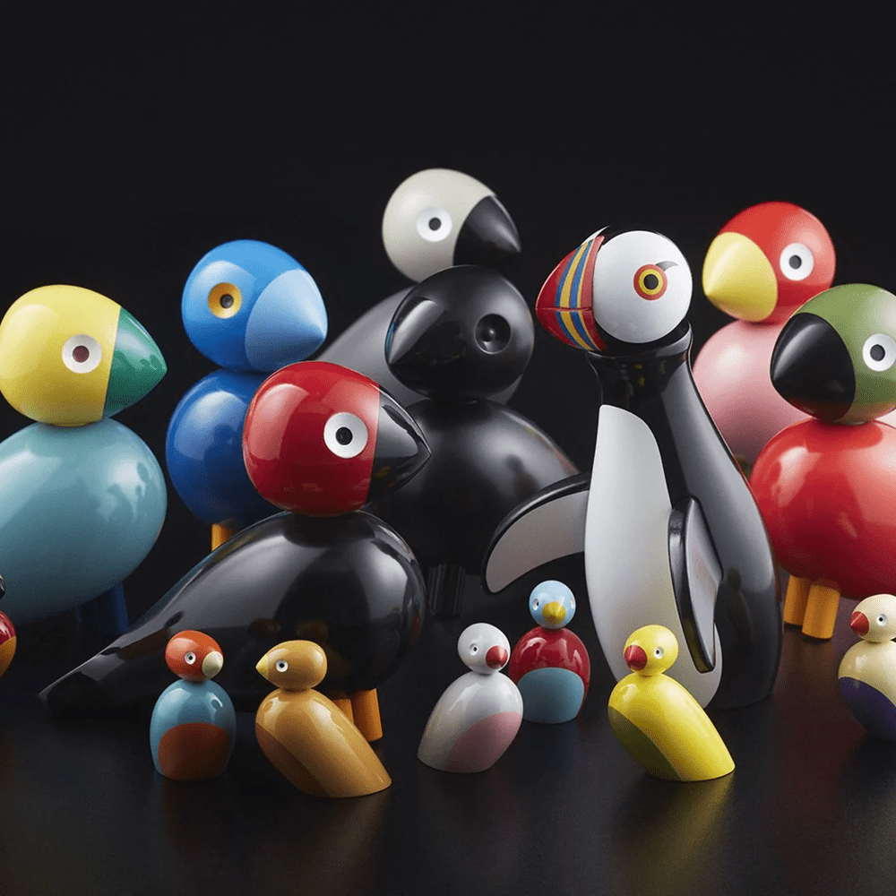 Songbird Figurine Wooden Animals Kay Bojesen