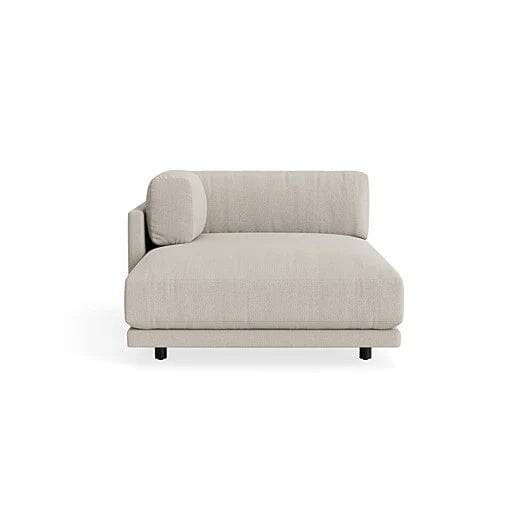 Sunday Chaise Chaise Longue BluDot Left Arm Kelso Sand