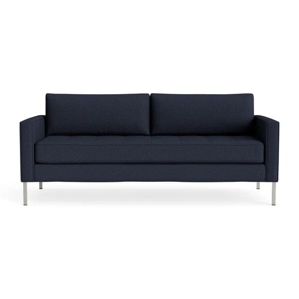 Paramount 80" Sofa Sofa BluDot Kvadrat Autumn Navy Stainless Steel