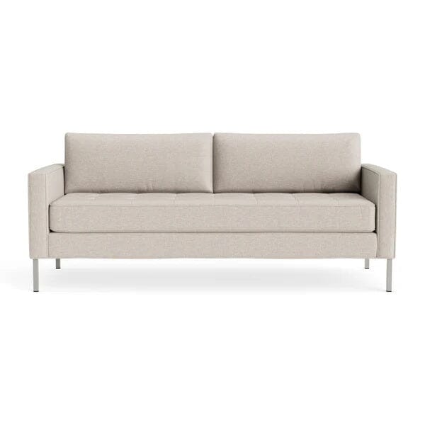 Paramount 80" Sofa Sofa BluDot Landa Stone Stainless Steel