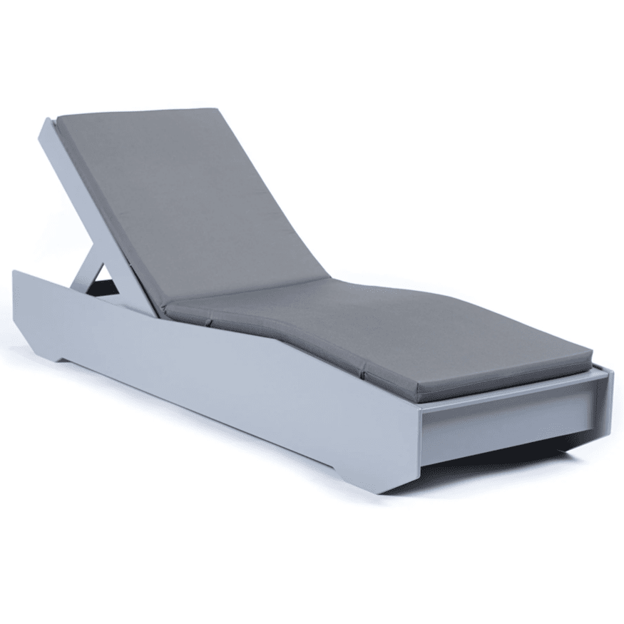 405 Chaise Cushion Accessories Loll Designs Canvas Grey