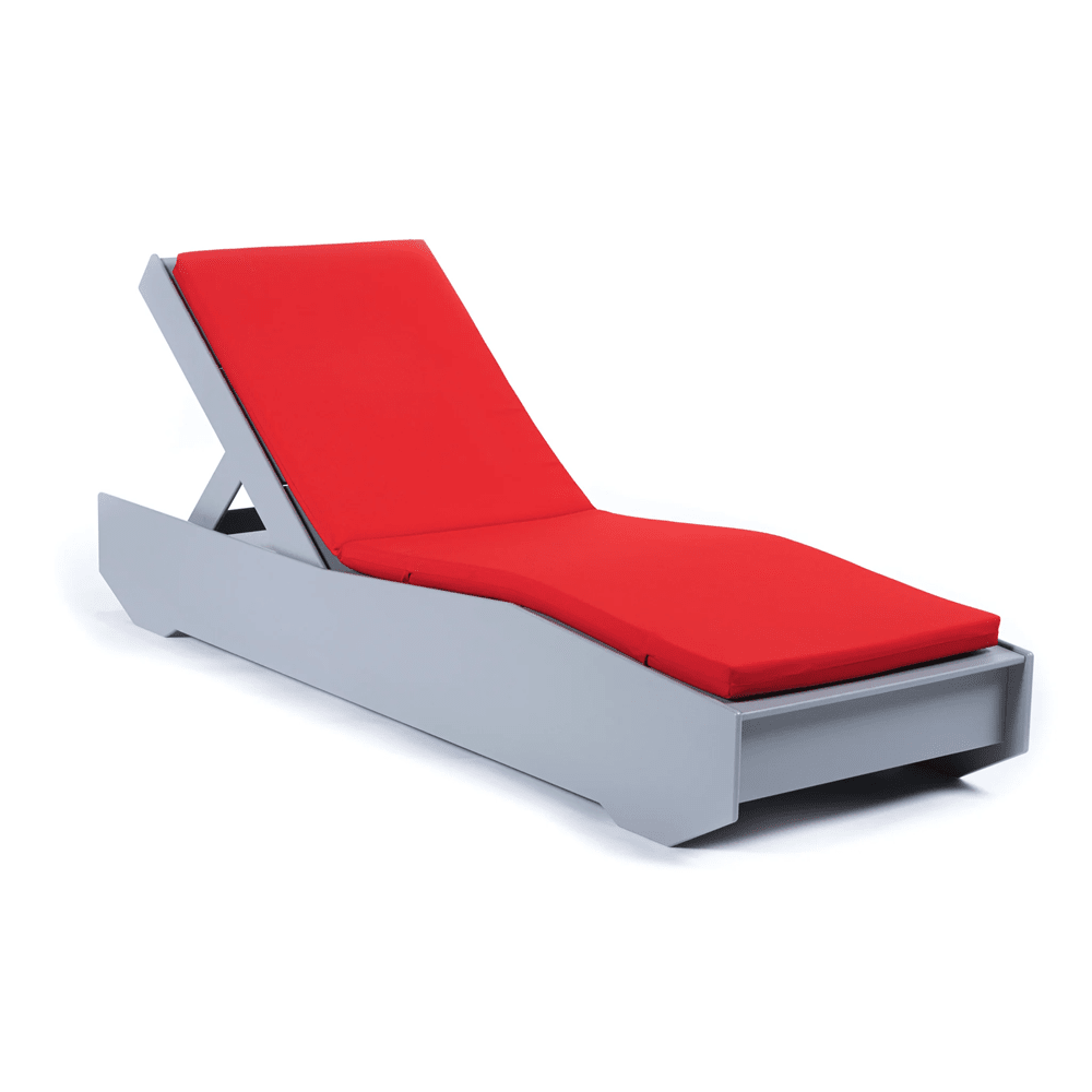 405 Chaise Cushion Accessories Loll Designs Canvas Red