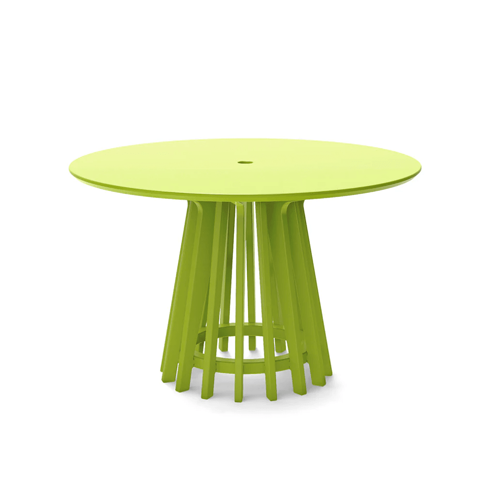 Good Company Dining Table Dining Tables Loll Designs Leaf Green
