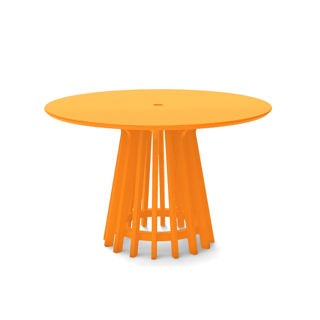 Good Company Dining Table Dining Tables Loll Designs Sunset Orange