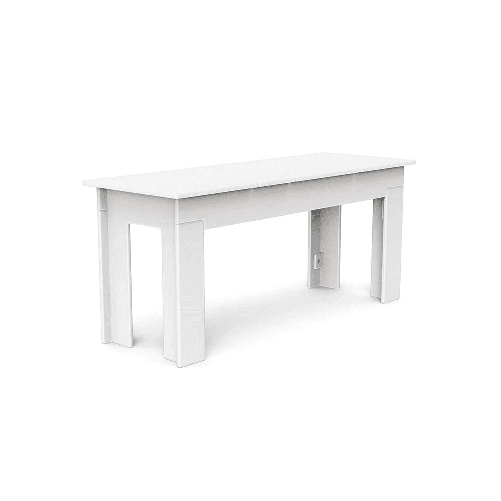 Lollygagger Picnic Bench (39 inch) Benches Loll Designs Cloud White