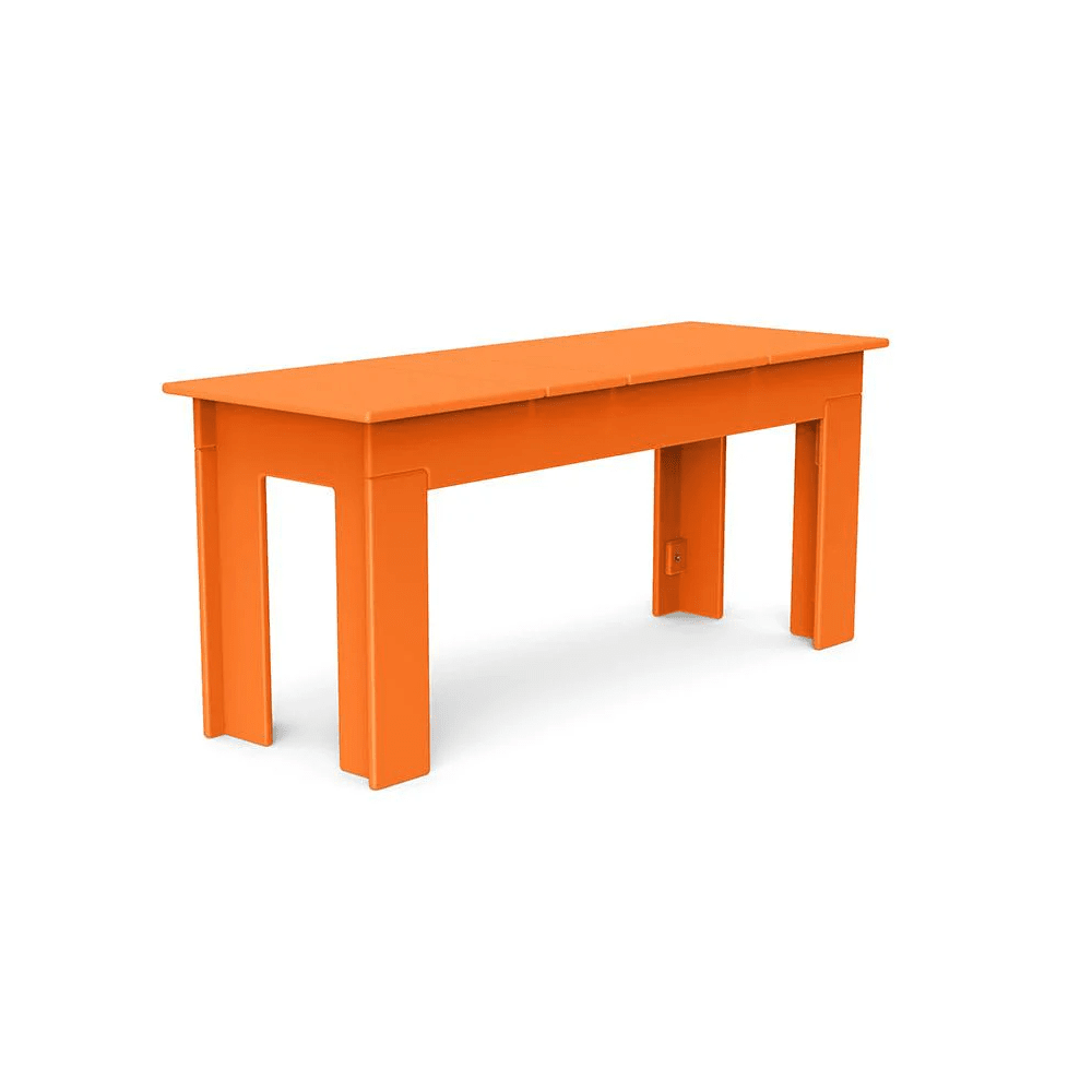 Lollygagger Picnic Bench (39 inch) Benches Loll Designs Sunset Orange
