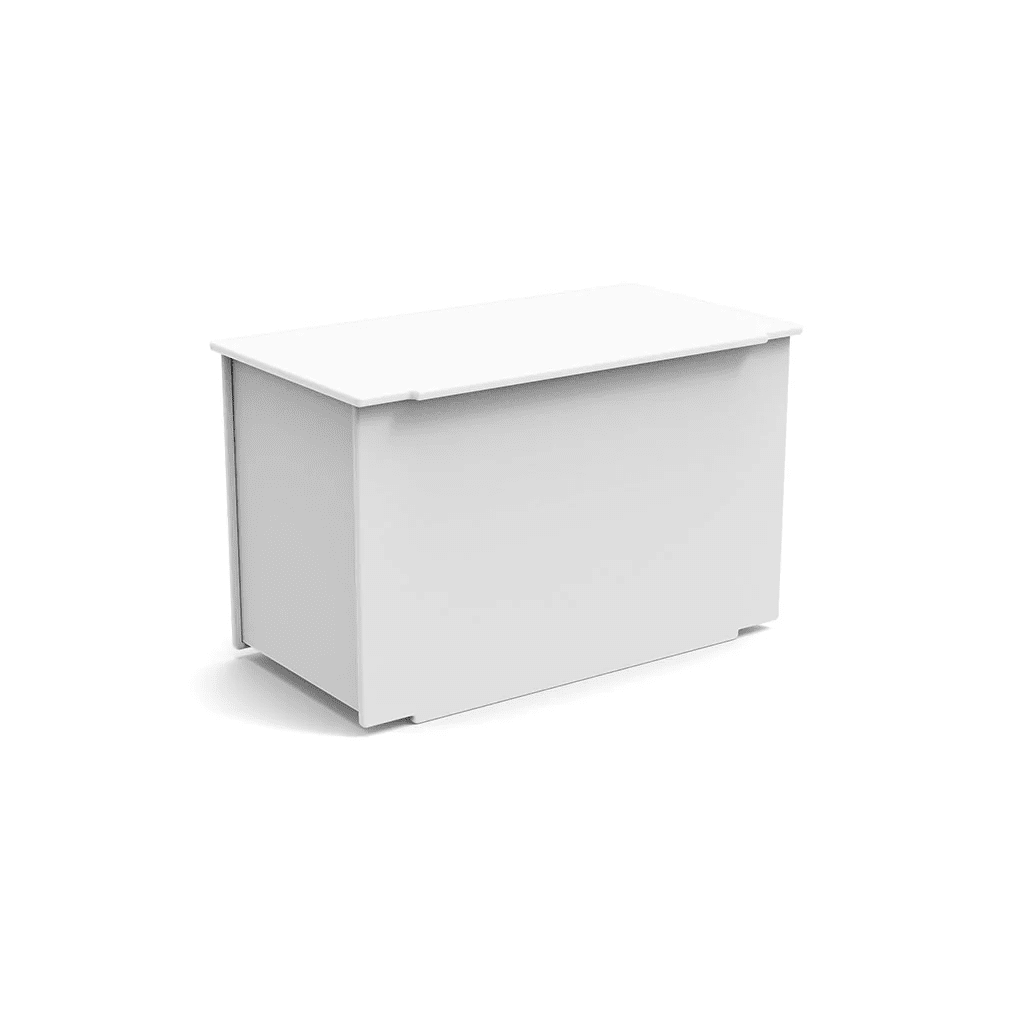 Mondo Storage Box with Lid storage Loll Designs Double Cloud White