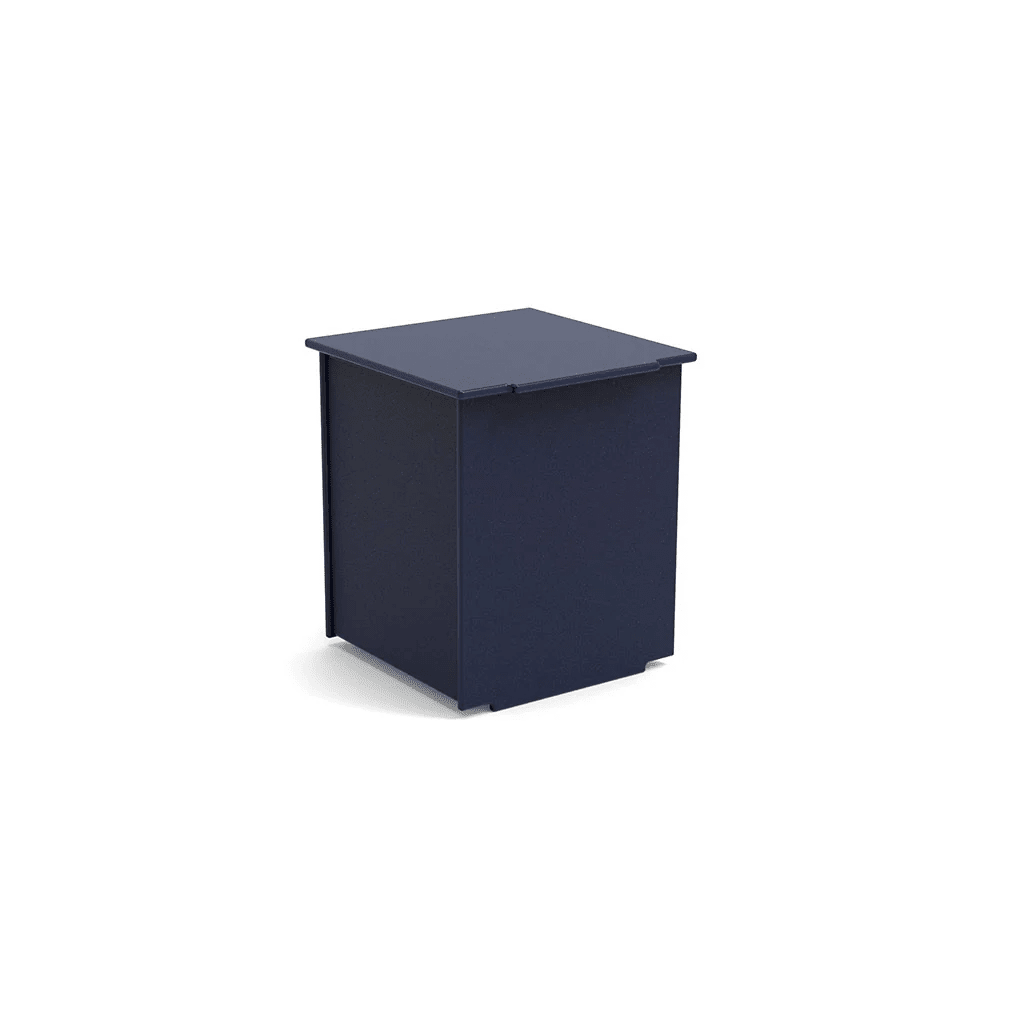 Mondo Storage Box with Lid storage Loll Designs Single Navy Blue