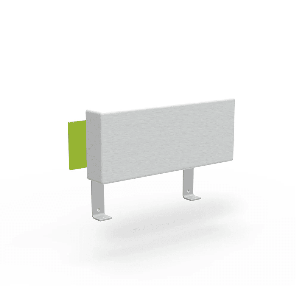 Platform One Accessory Arm Sofas Loll Designs Leaf Green Cast Silver