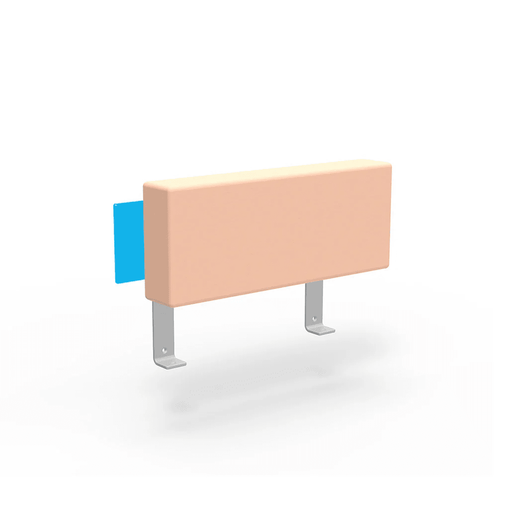 Platform One Accessory Arm Sofas Loll Designs Sky Blue Cast Petal