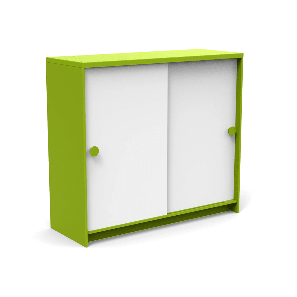 Slider Cabinet storage Loll Designs Leaf Green Cloud White