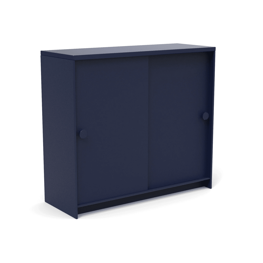 Slider Cabinet storage Loll Designs Navy Blue Monochromatic
