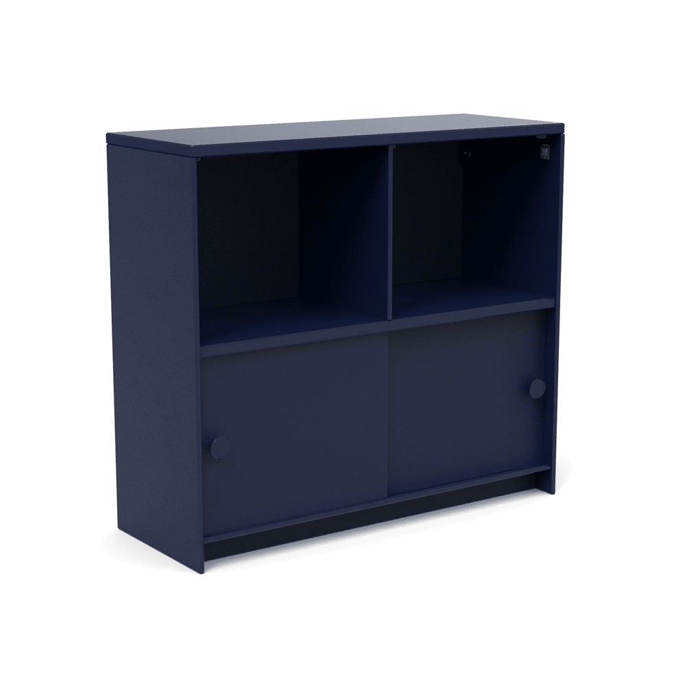 Slider Cubby Cabinet storage Loll Designs Navy Blue Monochromatic