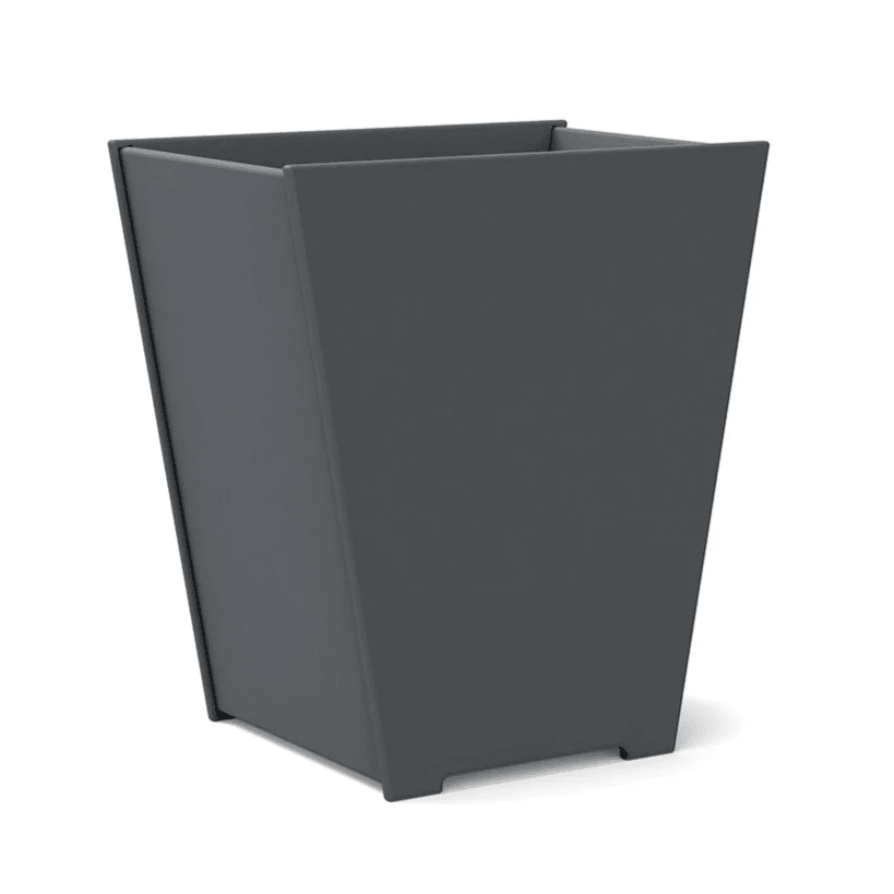 Taper Planter (15 Gallon) planter Loll Designs Charcoal Grey