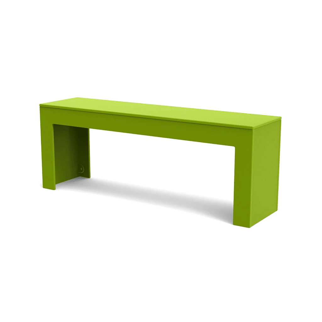 Tessellate Bench Benches Loll Designs Leaf Green Straight