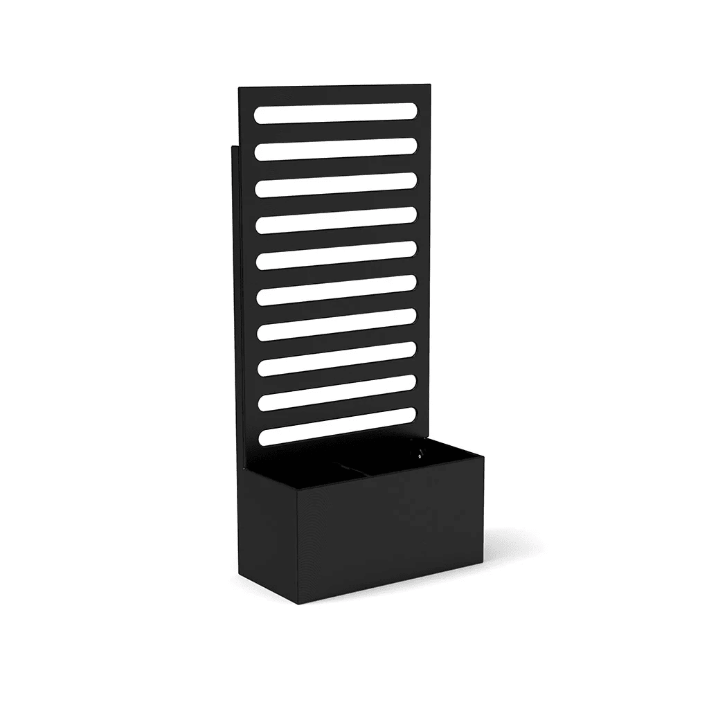 Trellis Planter planter Loll Designs Black