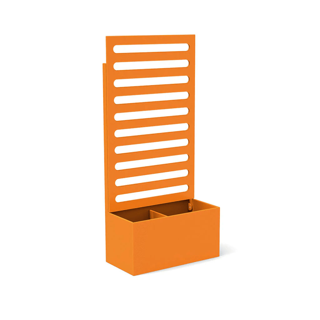Trellis Planter planter Loll Designs Sunset Orange