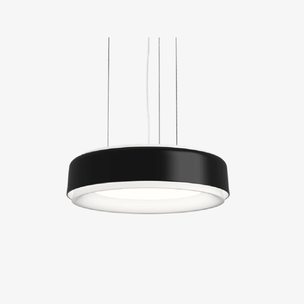 LP Grand Suspended suspension lamps Louis Poulsen Black 3000K