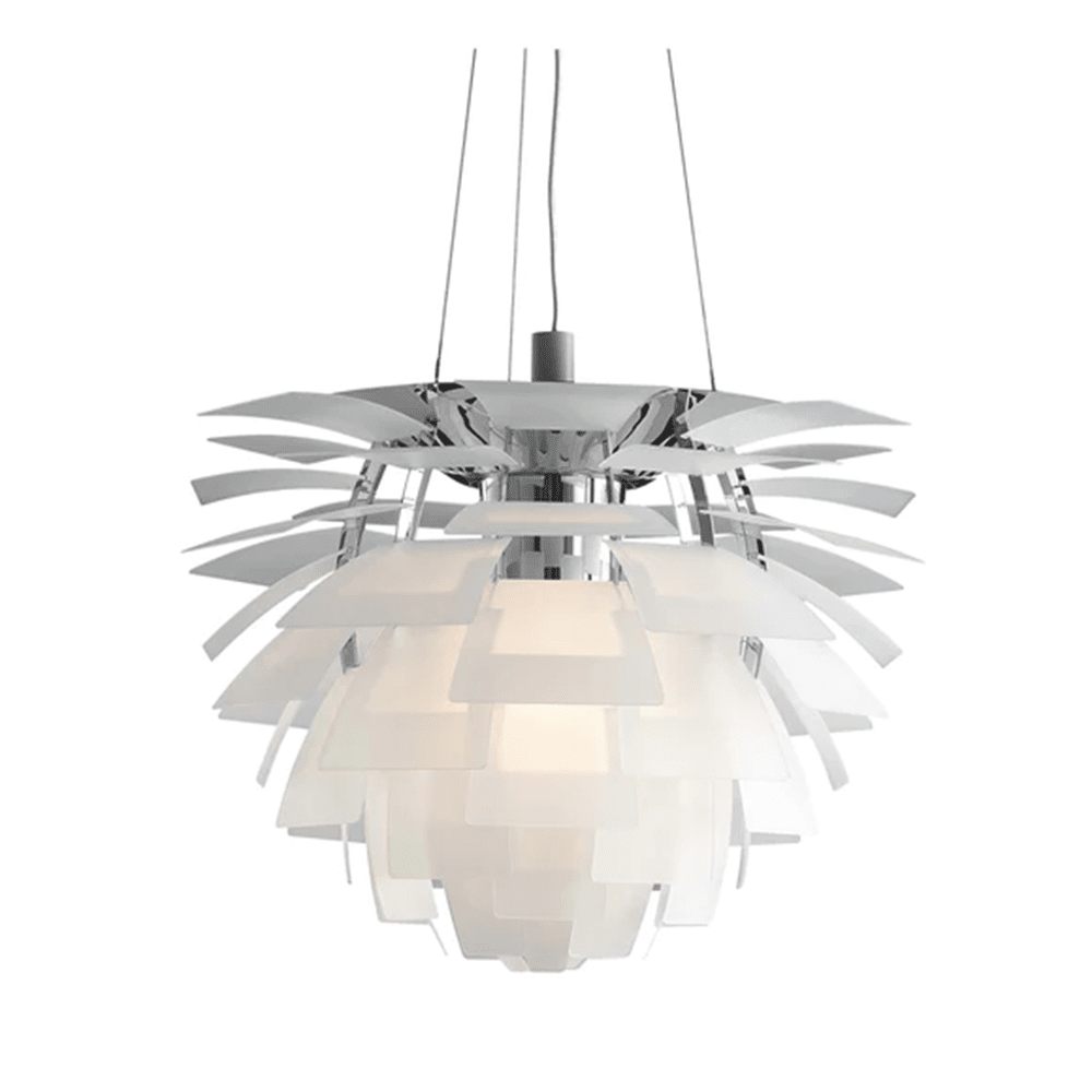 PH Artichoke Glass Pendant Light Pendant Lights Louis Poulsen Medium LED Dimmable 3000K - Soft White