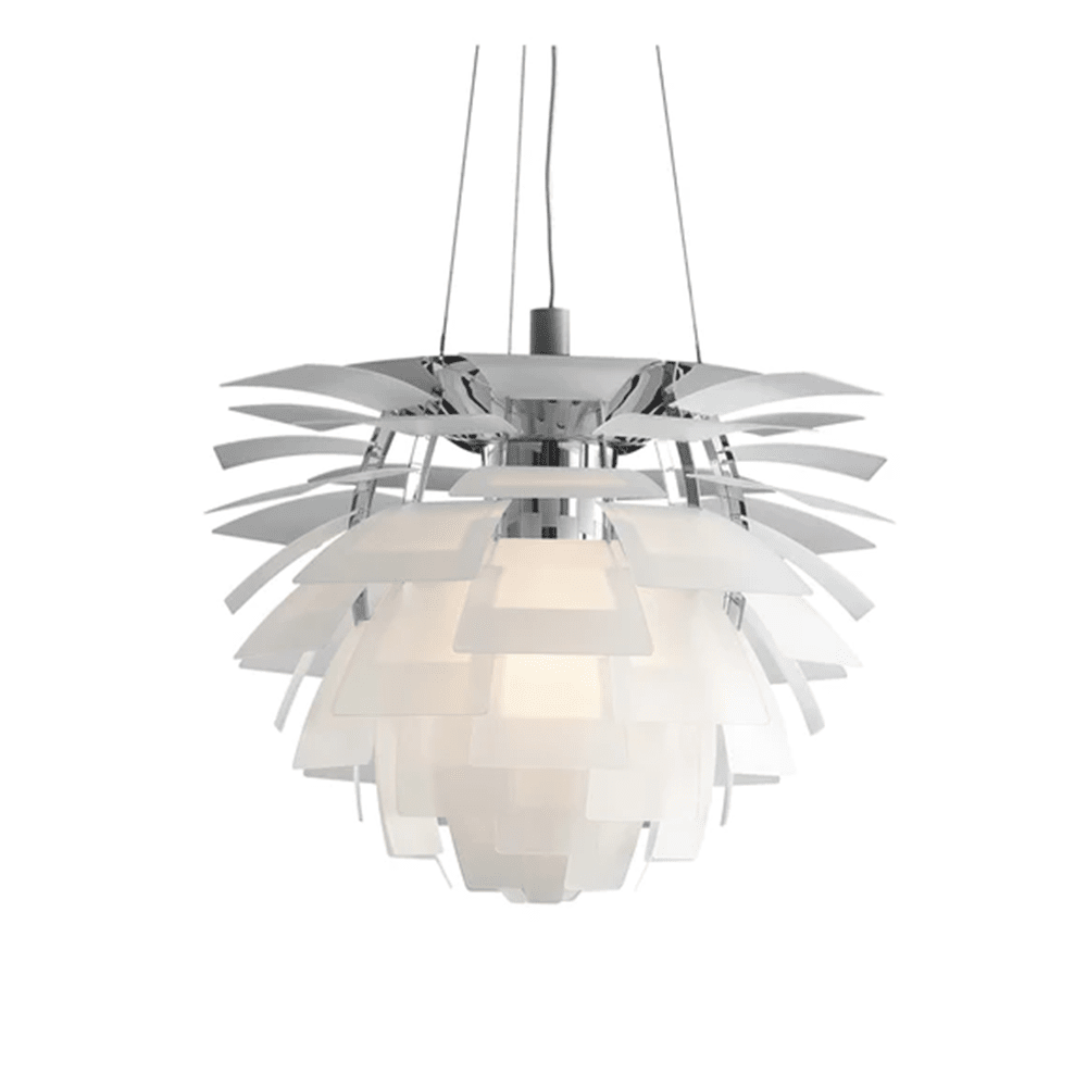 PH Artichoke Glass Pendant Light Pendant Lights Louis Poulsen Small LED Dimmable 3000K - Soft White