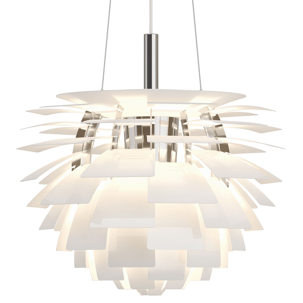 PH Artichoke Pendant hanging lamps Louis Poulsen White