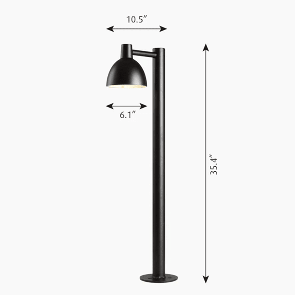 Toldbod 6.1 Bollard Outdoor Lighting Louis Poulsen