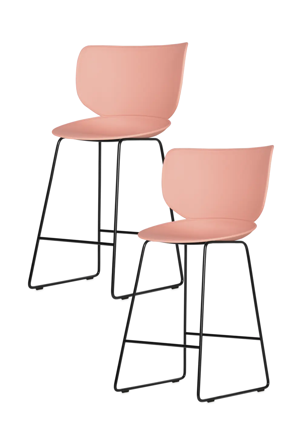 Hana Bar Stool Un-Upholstered Set of 2