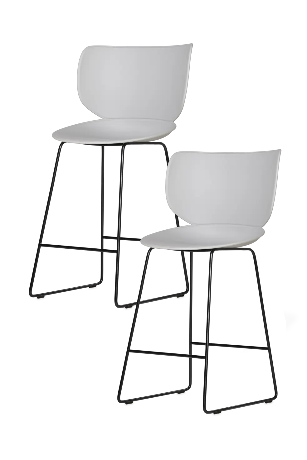 Hana Bar Stool Un-Upholstered Set of 2