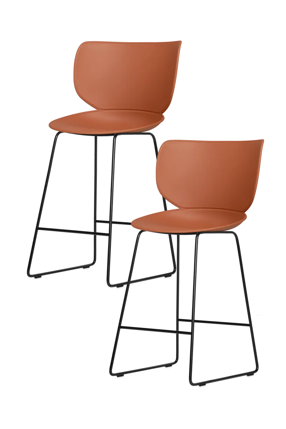Hana Bar Stool Un-Upholstered Set of 2