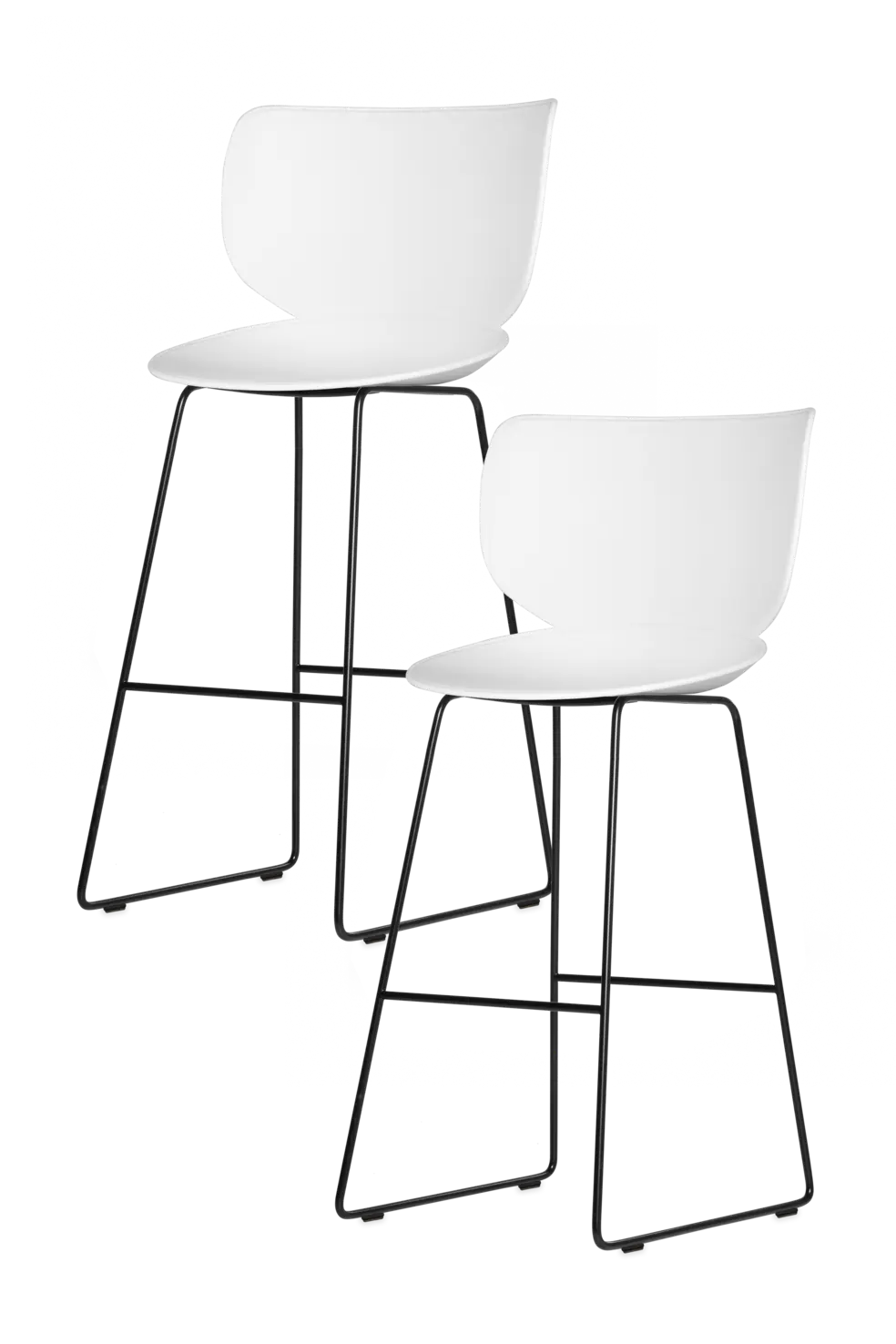 Hana Bar Stool Un-Upholstered Set of 2