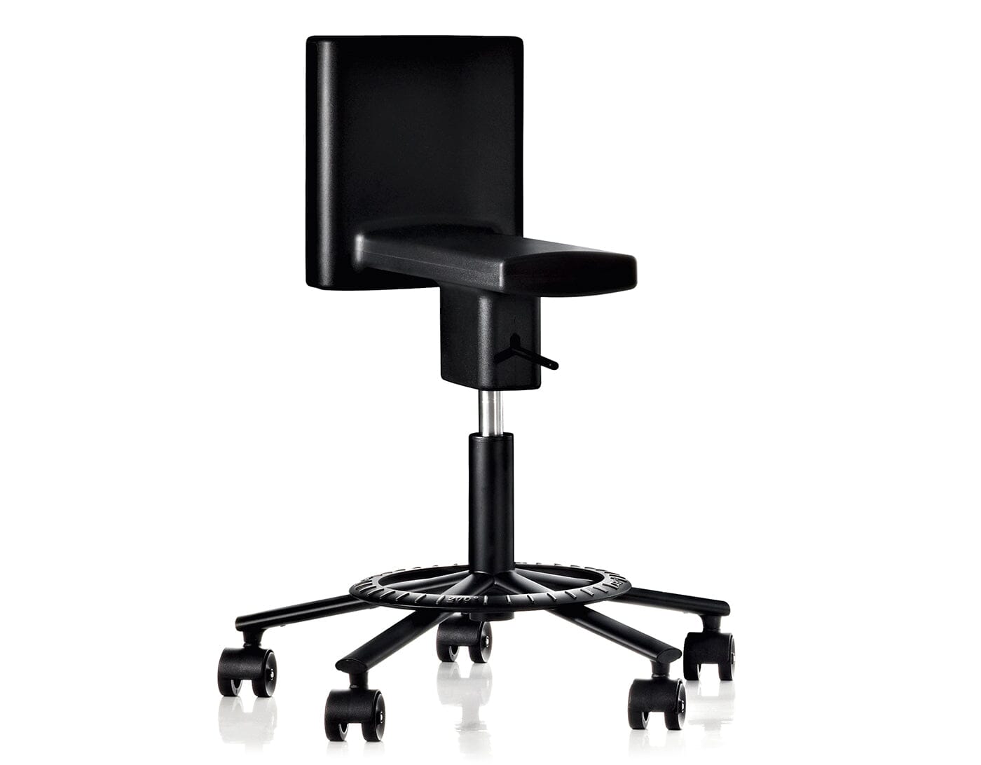 360º Chair task chair Magis 360 Swivel Chair on Wheels Matte Black