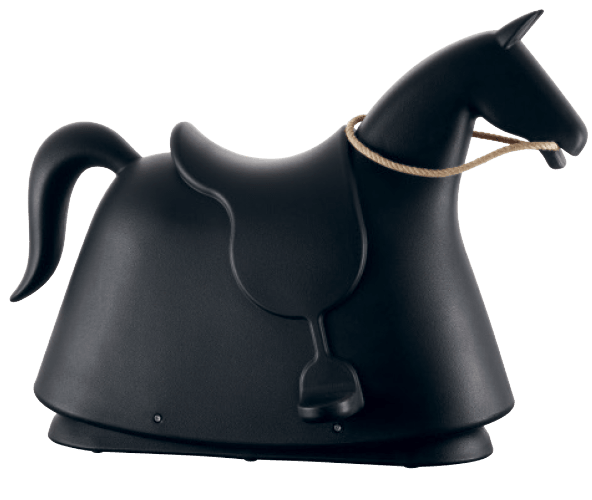 Rocky Rocking Horse kids Magis Black