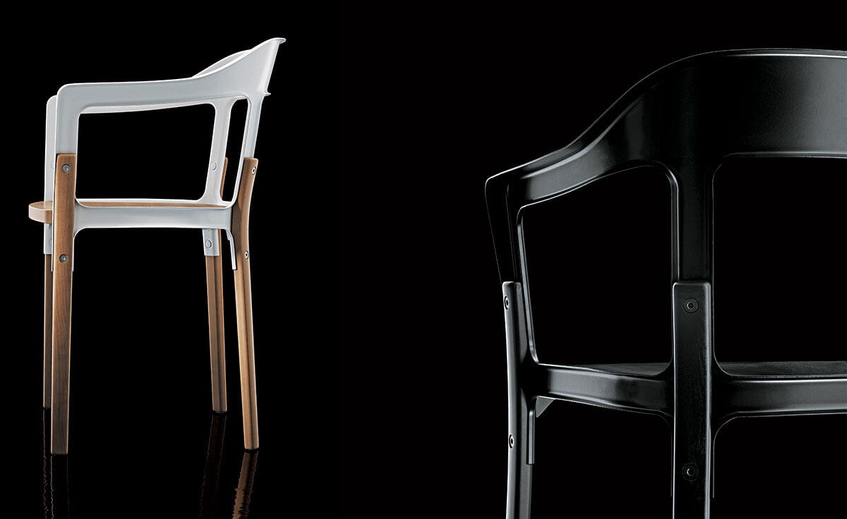 Steelwood Armchair Side/Dining Magis