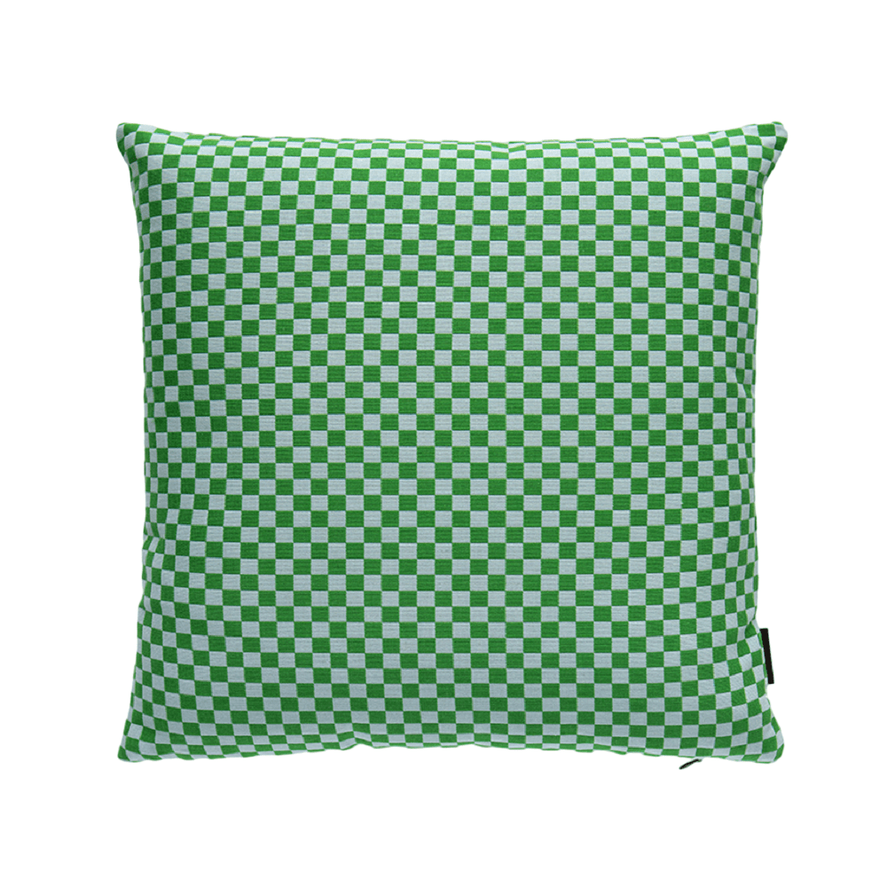 Checker Pillow (Set of 2) Pillows Maharam Blue Gray/Emerald