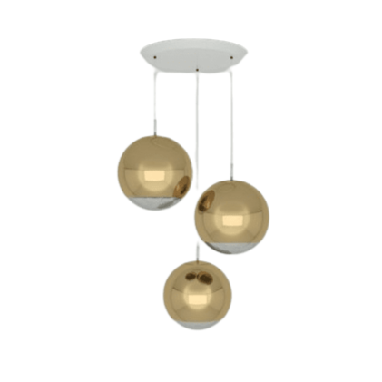 Mirror Ball LED 40cm Round Pendant System hanging lamps Tom Dixon