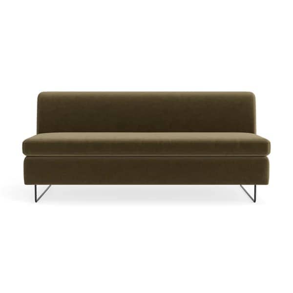 Clyde Sofa Sofa BluDot Moss Velvet