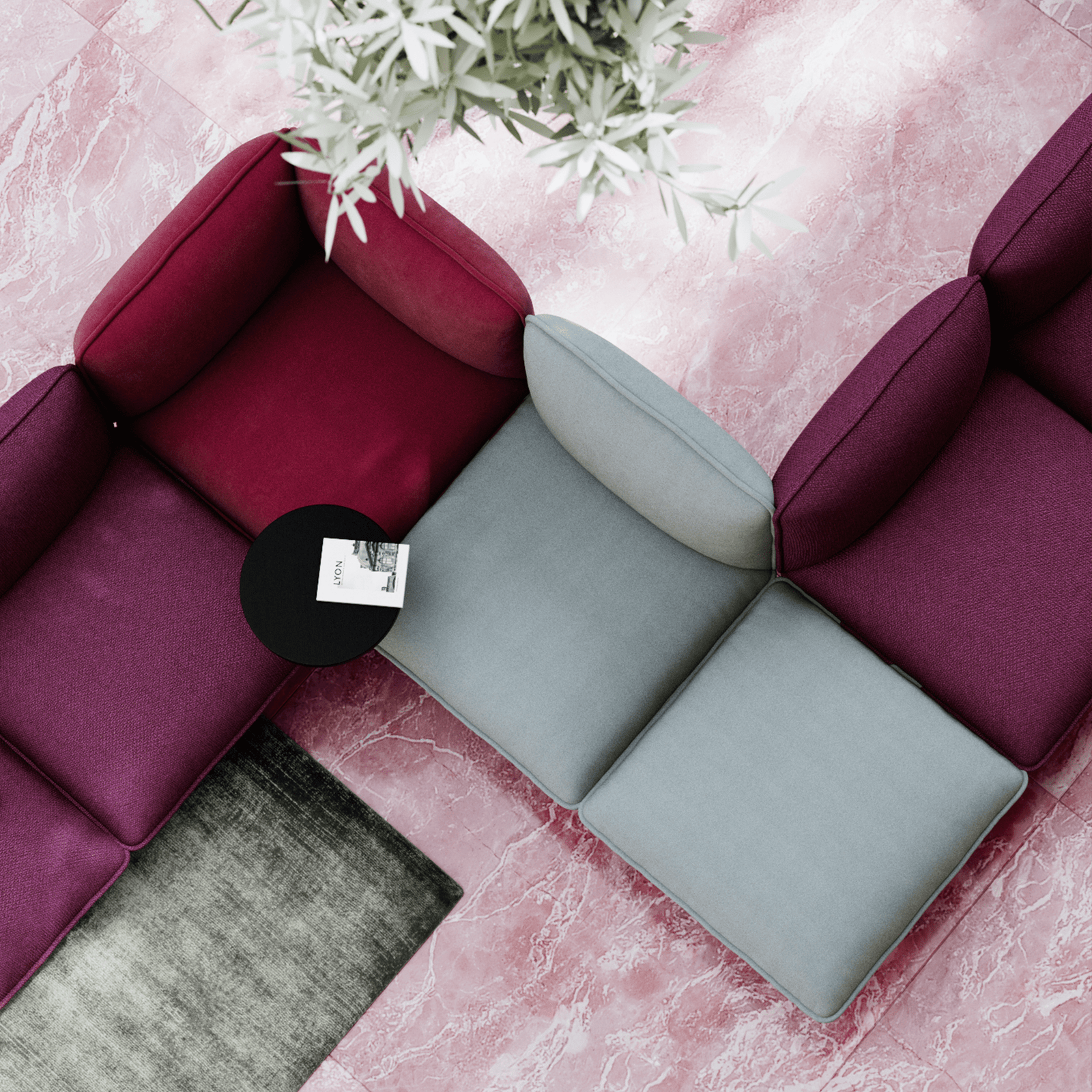 Nakki Lobby Ottoman ottomans Woud