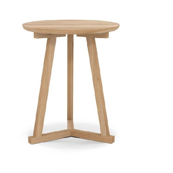 Oak Tripod Side Table side/end table Ethnicraft