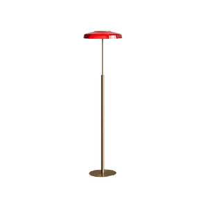 Dora Floor Lamp Floor Lamps Oluce Sand-Blasted Red 