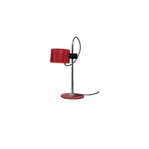 Mini Coupe Table Lamp Table Lamps Oluce Scarlet Red 