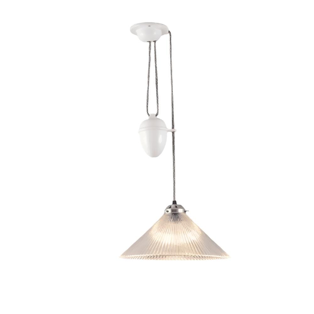 Conical Prismatic Rise and Fall Pendant Light Pendant Lights Original BTC