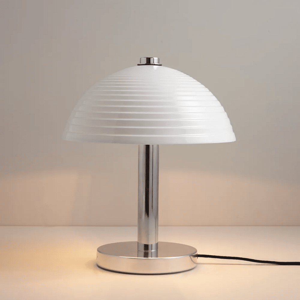 Cosmo Stepped Table Light Table Lamp Original BTC Natural White