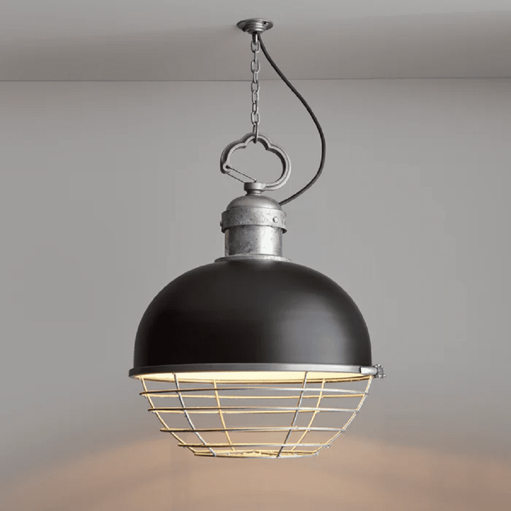 Oceanic Large Pendant suspension lamps Original BTC Basalt Grey