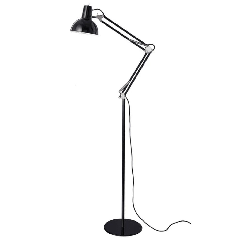 Spring Balanced Floor Lamp Floor Lamps Original BTC Black